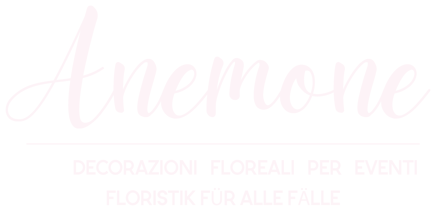 Anemone, Floristik für alle Fälle